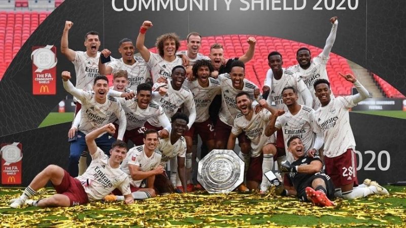 Arsenal, campeón de la Community Shield ante Liverpool