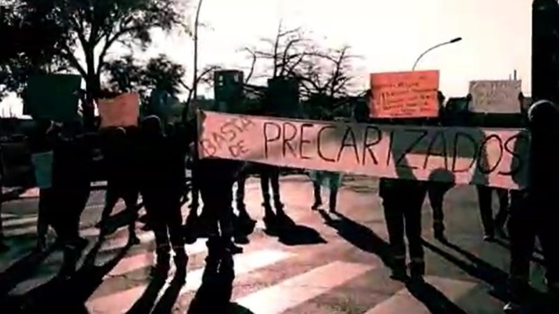 Precarizados despedidos: “No vamos a bajar los brazos”