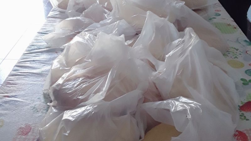 La Rama Femenina PJ elaboró pan casero solidario en Recreo