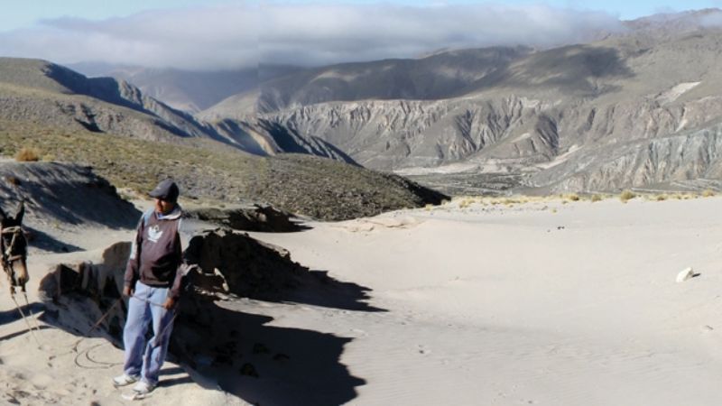 Investigadores estudian los cambios paleoambientales en valles de Catamarca