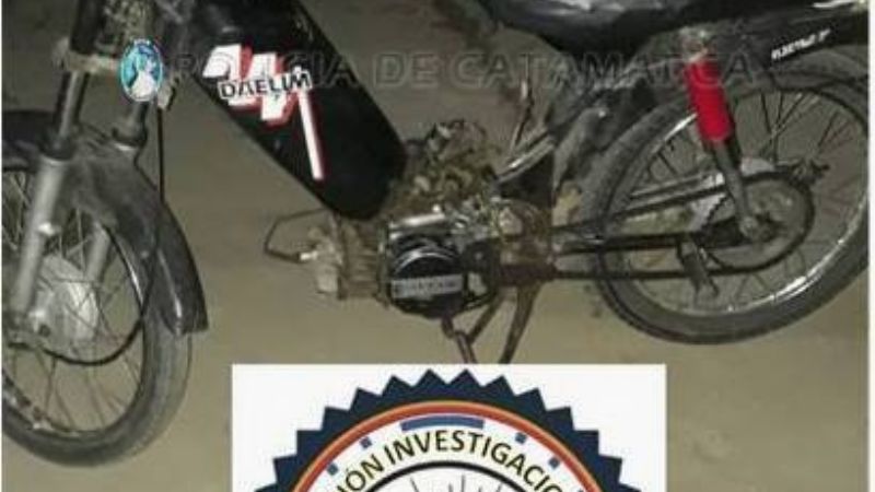 Denunció el robo de un ciclomotor y policías lo encontraron