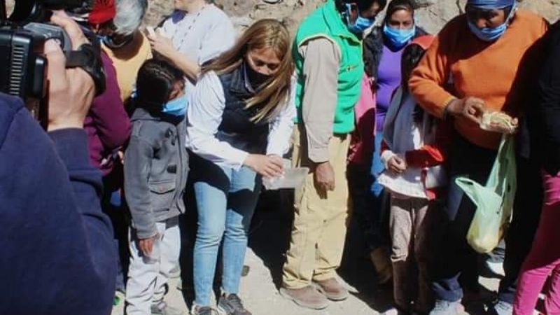 Águilas Solidarias visitaron La Majada y Cañada Larga