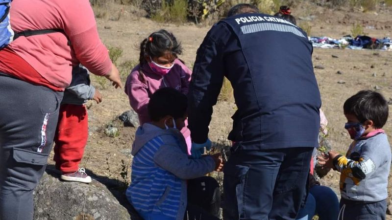 Águilas Solidarias visitaron La Majada y Cañada Larga