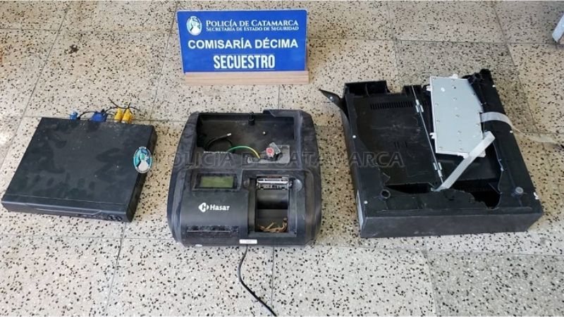 Recuperan elementos robados