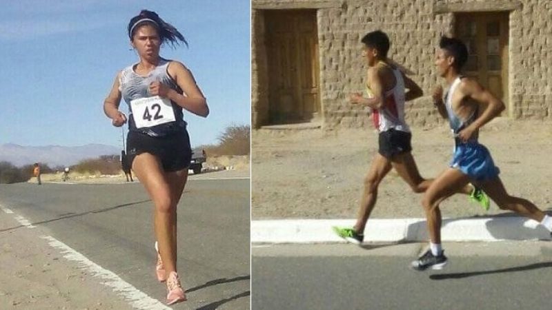 Vilca y Guitian, 1ros. en “la San Roque” de San José (SM)