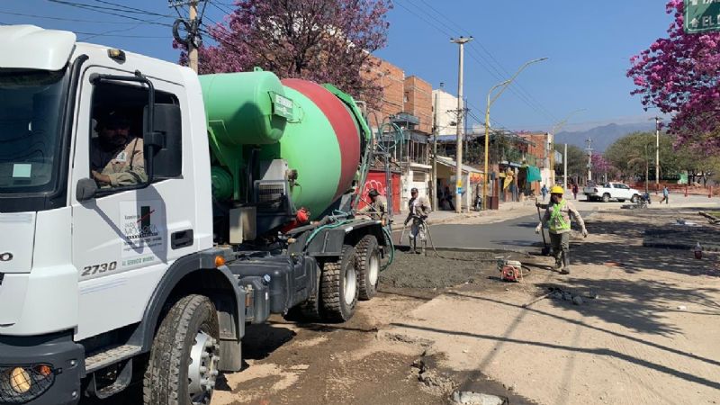Trabajan a todo ritmo en varias obras de la Capital