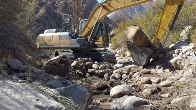 Reconstruyen el camino que une Río Grande con Tatón