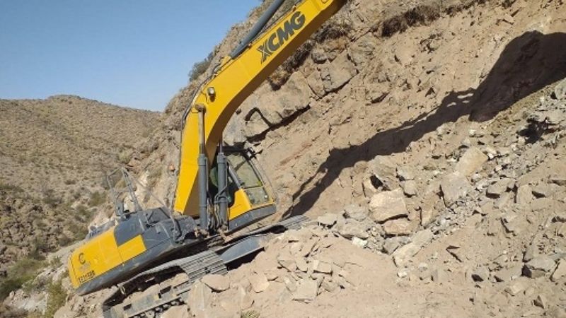 Reconstruyen el camino que une Río Grande con Tatón