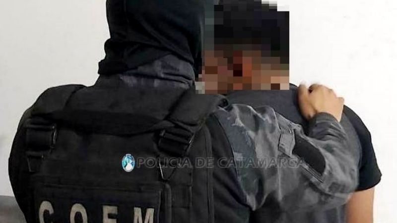 Atrapan a un ladrón que intentó escapar por un descampado