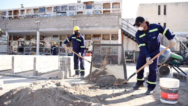 Avanzan obras muy esperadas por los vecinos de la Capital