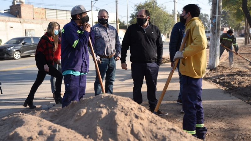 Avanzan obras muy esperadas por los vecinos de la Capital