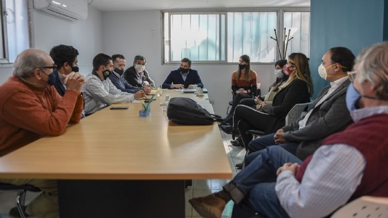 Jornada de reuniones en el Senado