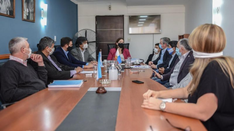 Jornada de reuniones en el Senado