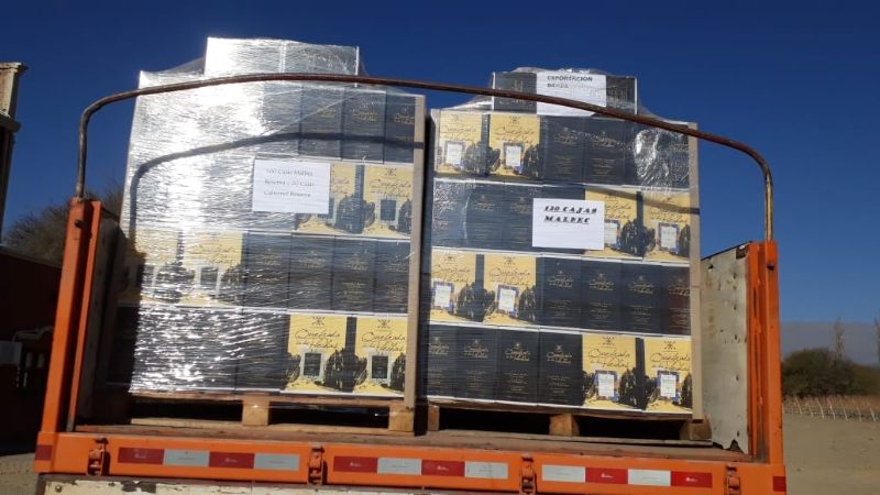 Vinos de Santa María exportados a Brasil