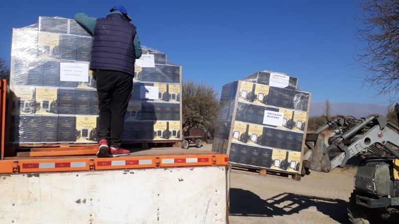 Vinos de Santa María exportados a Brasil