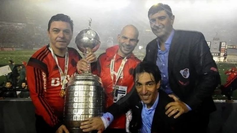 River, a 5 años de la primera Libertadores de Gallardo