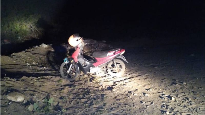 Mujer herida tras caer de la moto