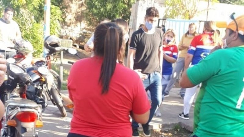 Protesta en contra de desalojos