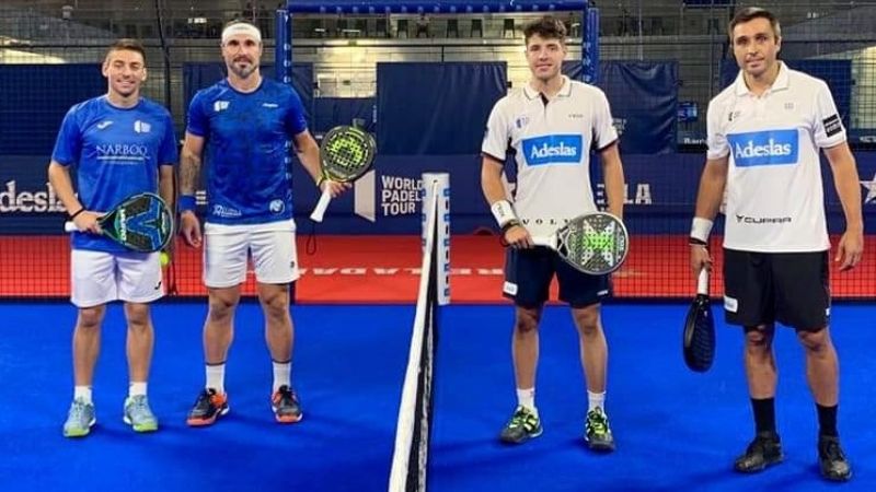 Gran victoria de Tapia-Belsateguín y pase a los 4tos. de final