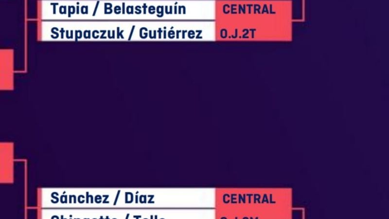 Gran victoria de Tapia-Belsateguín y pase a los 4tos. de final