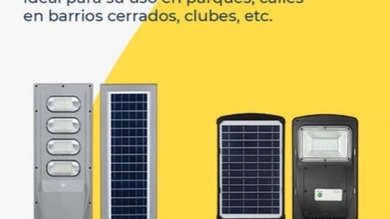 Luminarias solares Litex, inteligencia y consumo cero