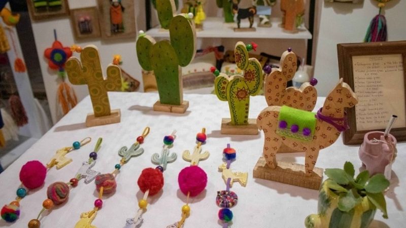 Feria de diseño en la Casa de la Cultura
