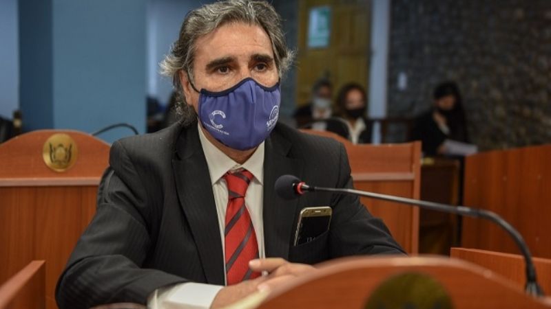 Chico destacó la construcción del dique Ampajango