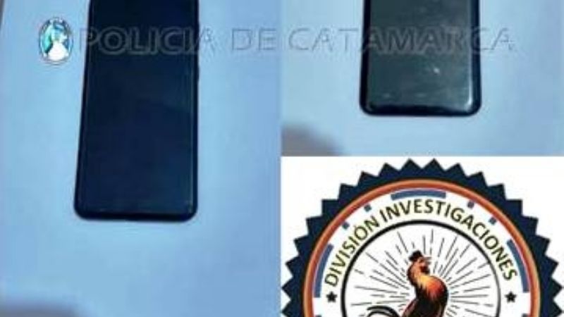 Recuperan un celular