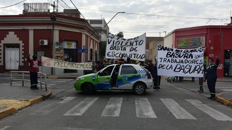 El SOEM volvió con las manifestaciones en calles del centro