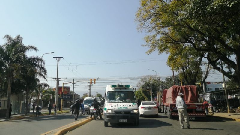 Tremendo choque múltiple en Av. Presidente Castillo