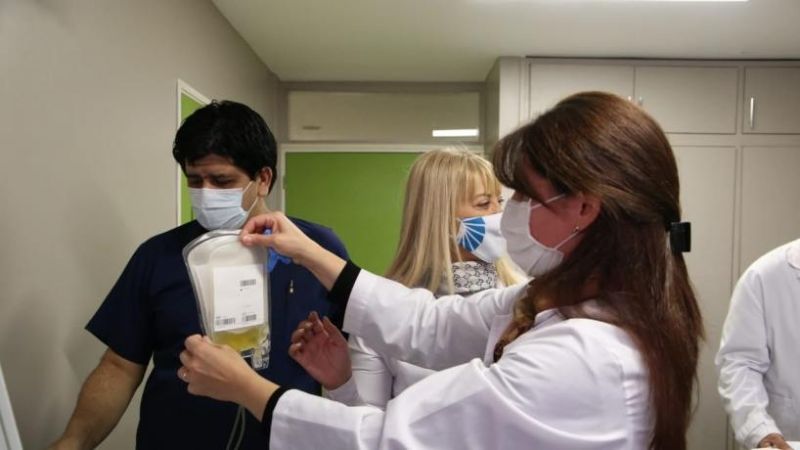 Un solo donante de plasma puede ayudar a recuperar a tres infectados