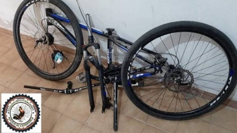 Recuperan una bicicleta sustraída