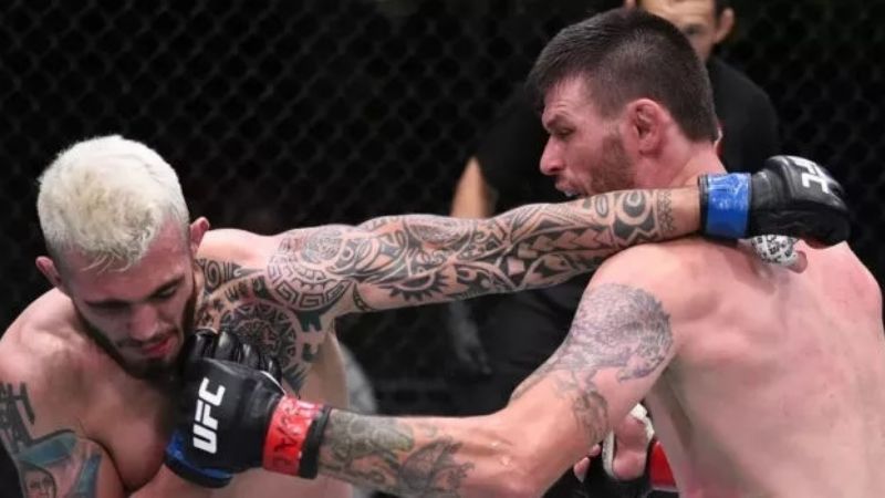 UFC: Laureano Staropoli perdió en Las Vegas