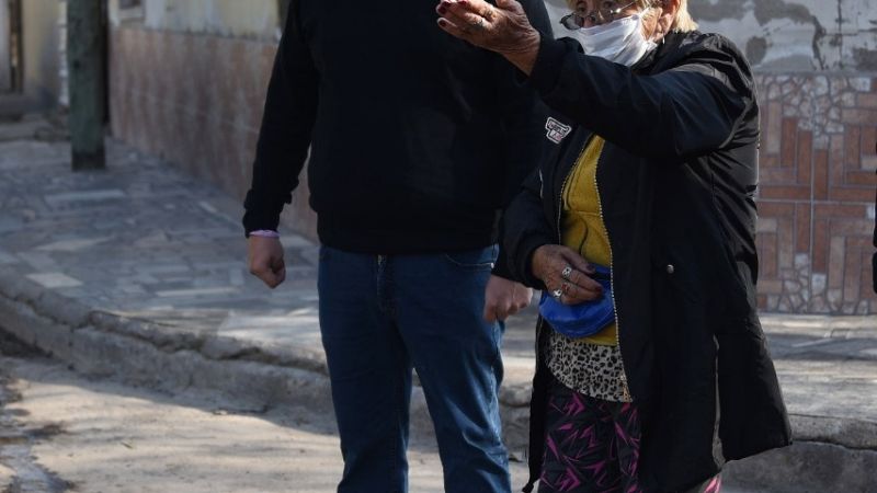 Saadi recorrió obras por los barrios