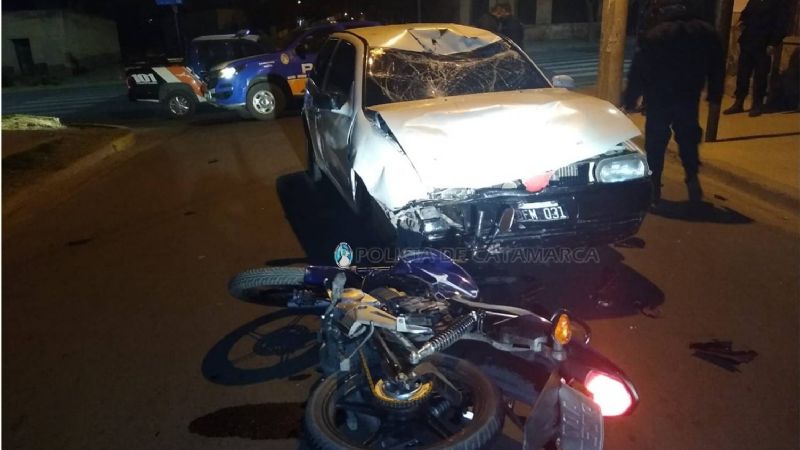 Jóvenes heridos tras un choque y vuelco en FME