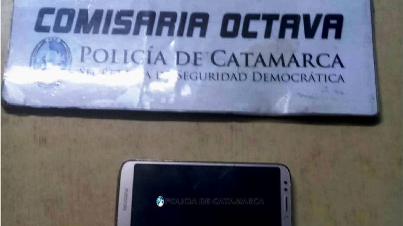Aprehenden a un hombre por el arrebato de un celular a una mujer