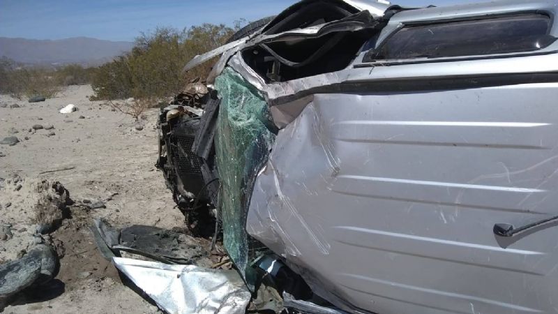 Vuelco fatal en Santa María