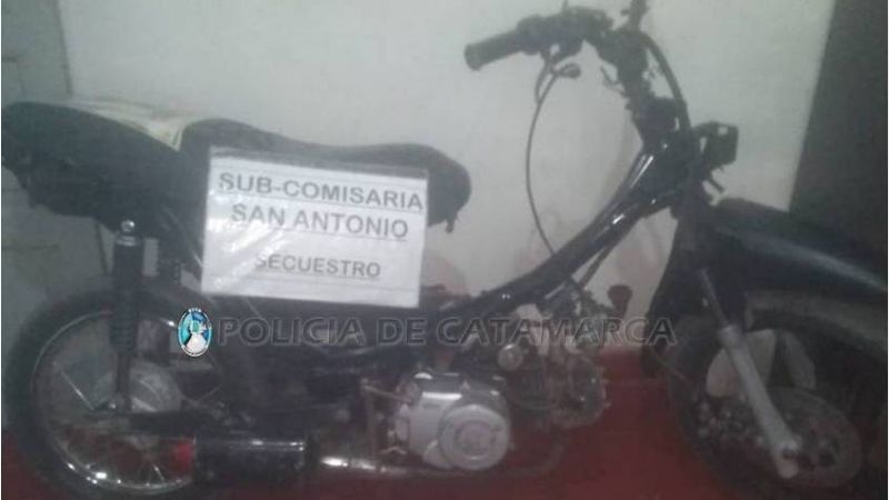 Devolvió una moto que su hermano llevó a la casa