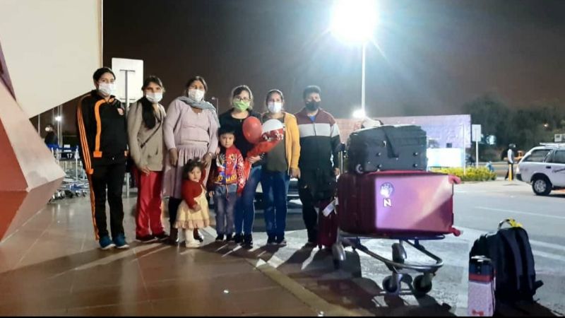 Estudiantes extranjeros repatriados