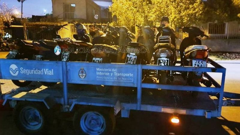 Secuestran siete vehículos por infracciones de sus conductores