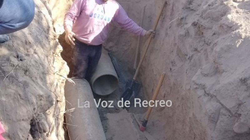 Trabajan en la recuperación del viejo acueducto