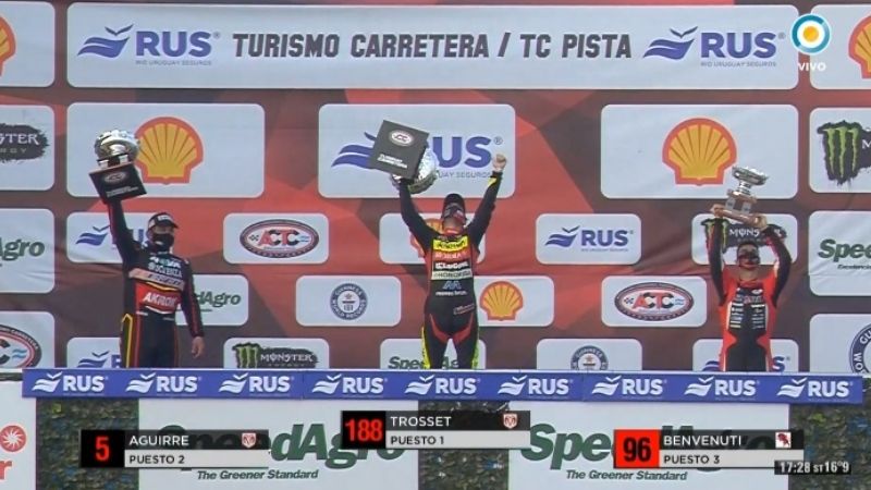 Trosset, con Dodge, se quedó con la primera final del TC