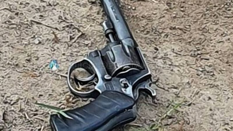 Secuestran un arma de fuego