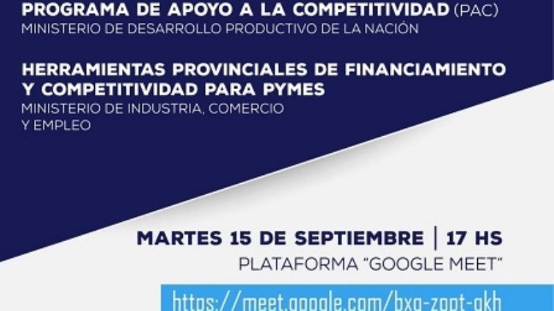 Presentación del Programa de Apoyo a la Competitividad