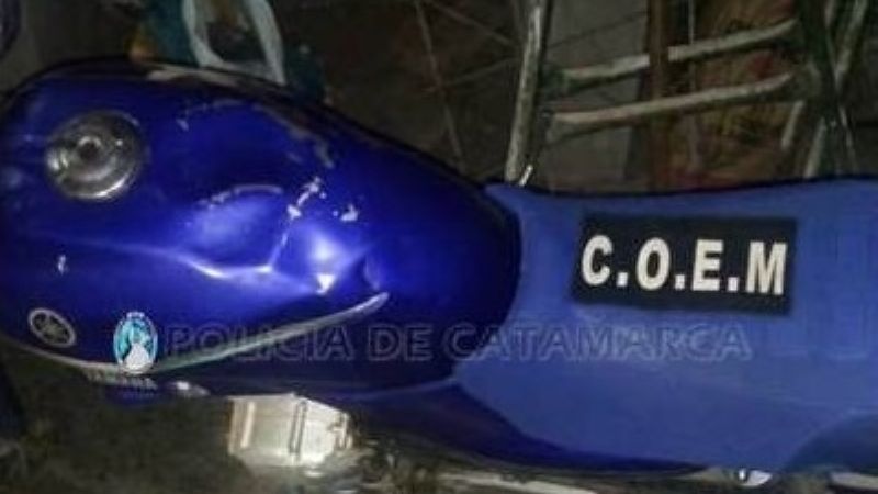 Tras una persecución secuestran una moto