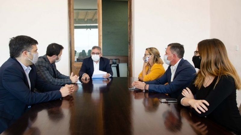 Jalil recibió a la jefa de Agencia Territorial Catamarca