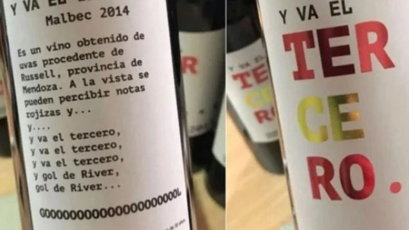 “Los Borrachos del tablón” tienen su vino: “Y va el tercero"
