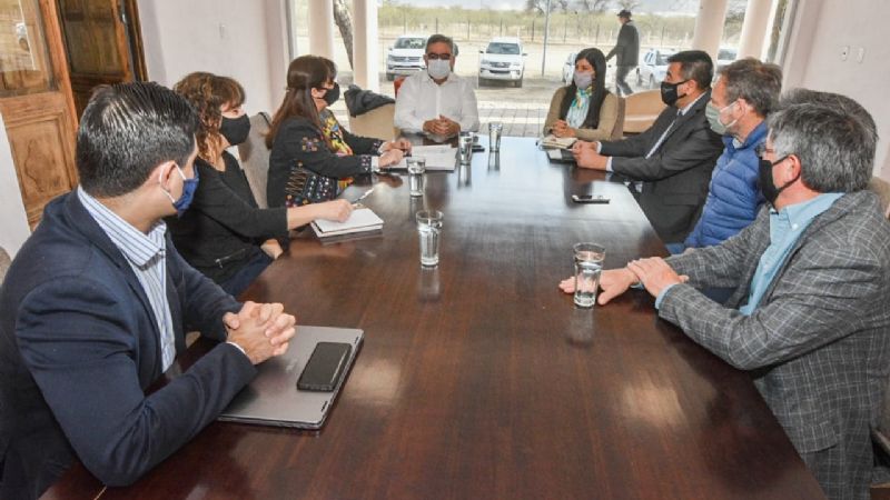 Jalil y su equipo definen el Presupuesto 2021