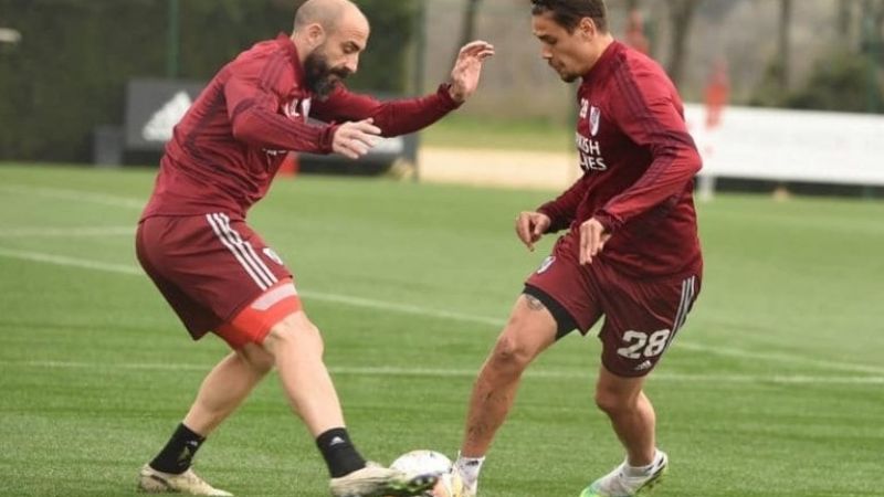 El equipo que probó Gallardo para jugar con San Pablo