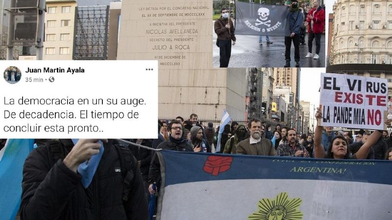 Repudio a movilizaciones y expresiones antidemocráticas